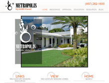 Tablet Screenshot of metropolisres.com